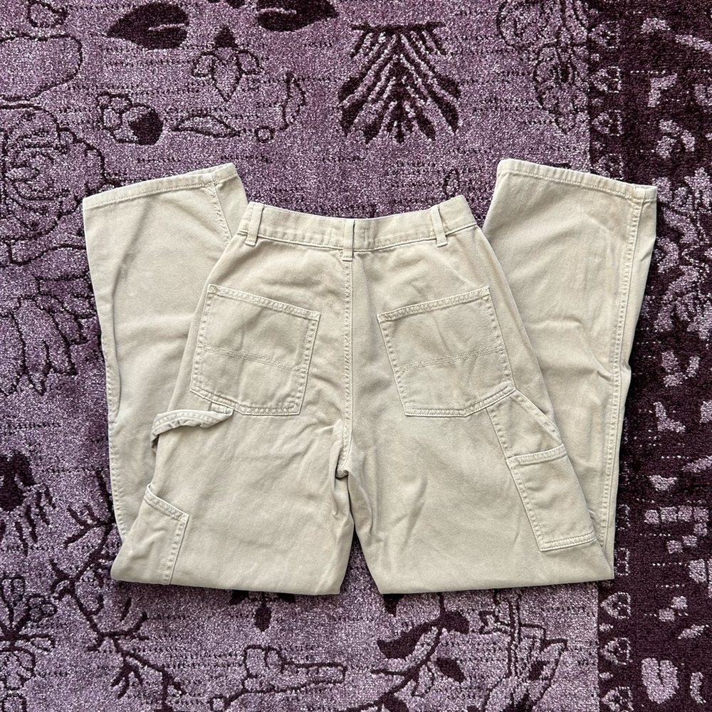 Garage tan carpenter pants